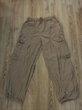 Plenty by Tracy Reese Women's Cargo Jogger Pants - Tan